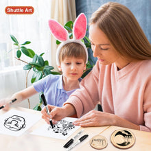Load image into Gallery viewer, Versatile Permanent Markers Set - 100 Black Fine Point for All Surfaces