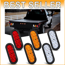 Load image into Gallery viewer, Universal Fit 6-Inch Trailer Light Set - 10 High-Quality LEDs, Easy Installation