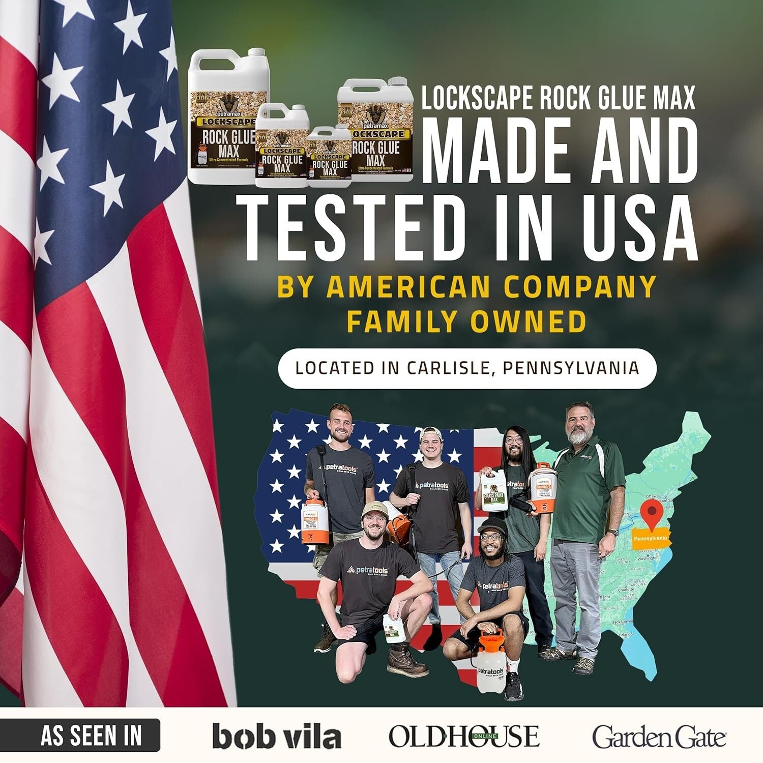 Concentrated Sticky Mulch Glue Bundle - Pump Sprayer for Landscape Adhesion