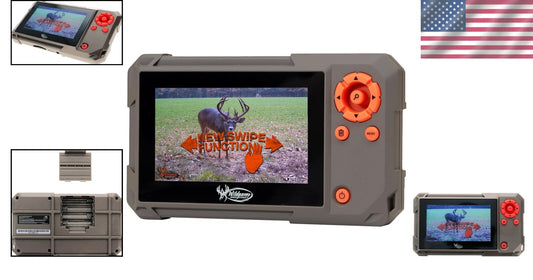 4.3" Touch Screen SD Card Reader for Hunting: Durable, Portable, Water-Resistant