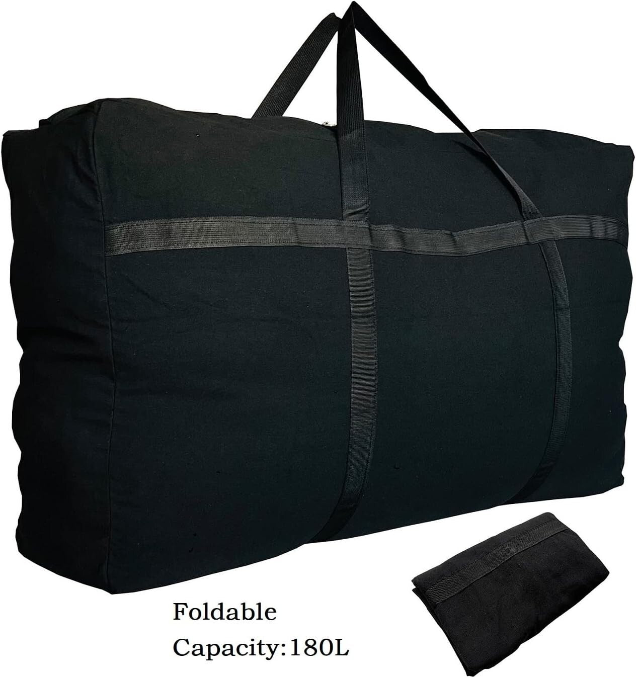 Durable Foldable Storage Duffle Bag - Perfect for Travel & Outdoor Adventures