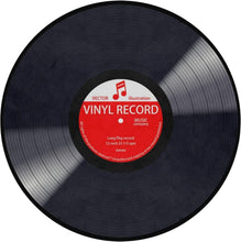 Load image into Gallery viewer, Stylish Solid Music Record Round Rug - 4' Memory Foam Carpet for Home Decor