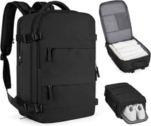 Load image into Gallery viewer, Comfortable Large Travel Backpack with Shoe Compartment - Ideal for Adventures