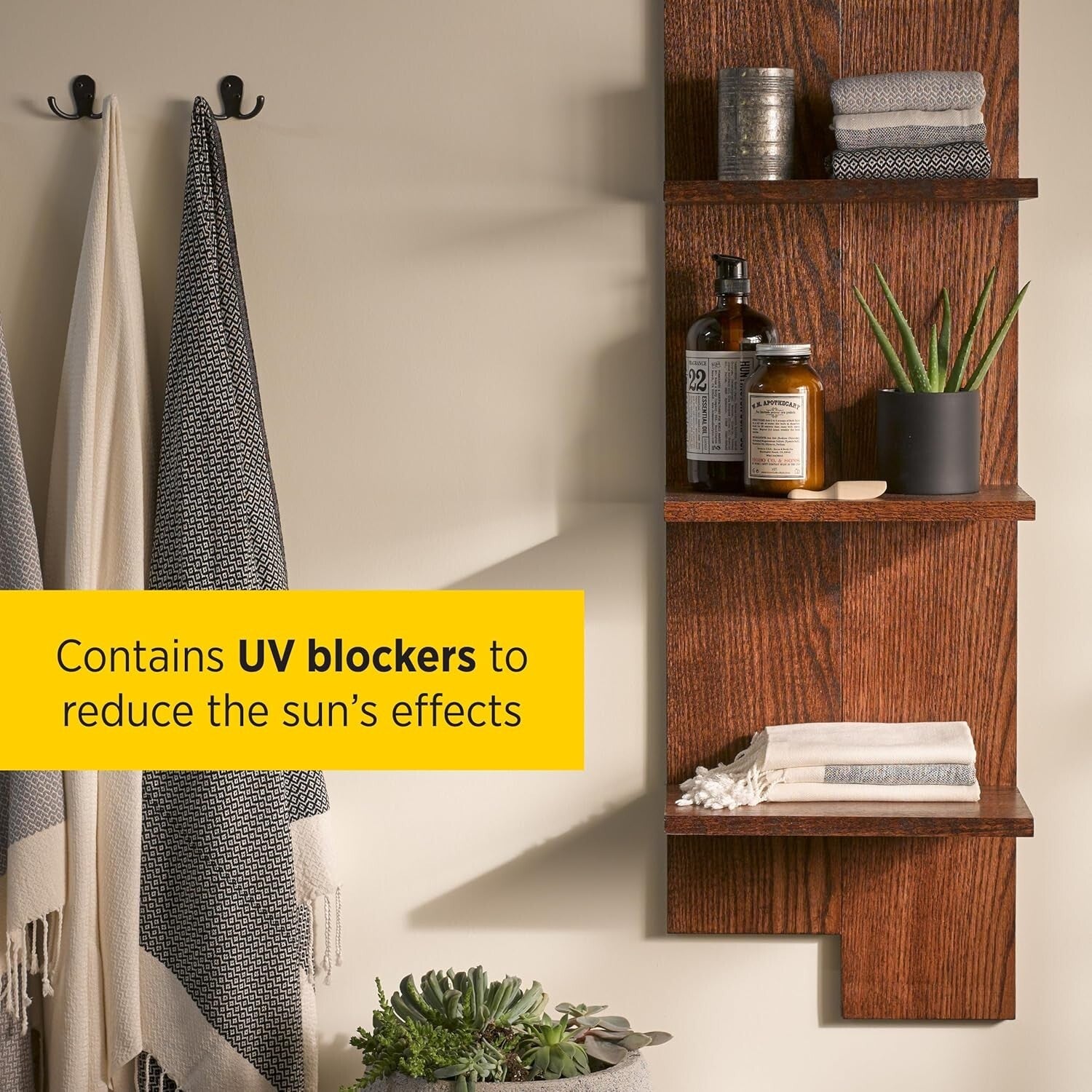 Protective Semi-Gloss Water-Based Spar Urethane, 1 Gallon, Covers 500 sq. ft.