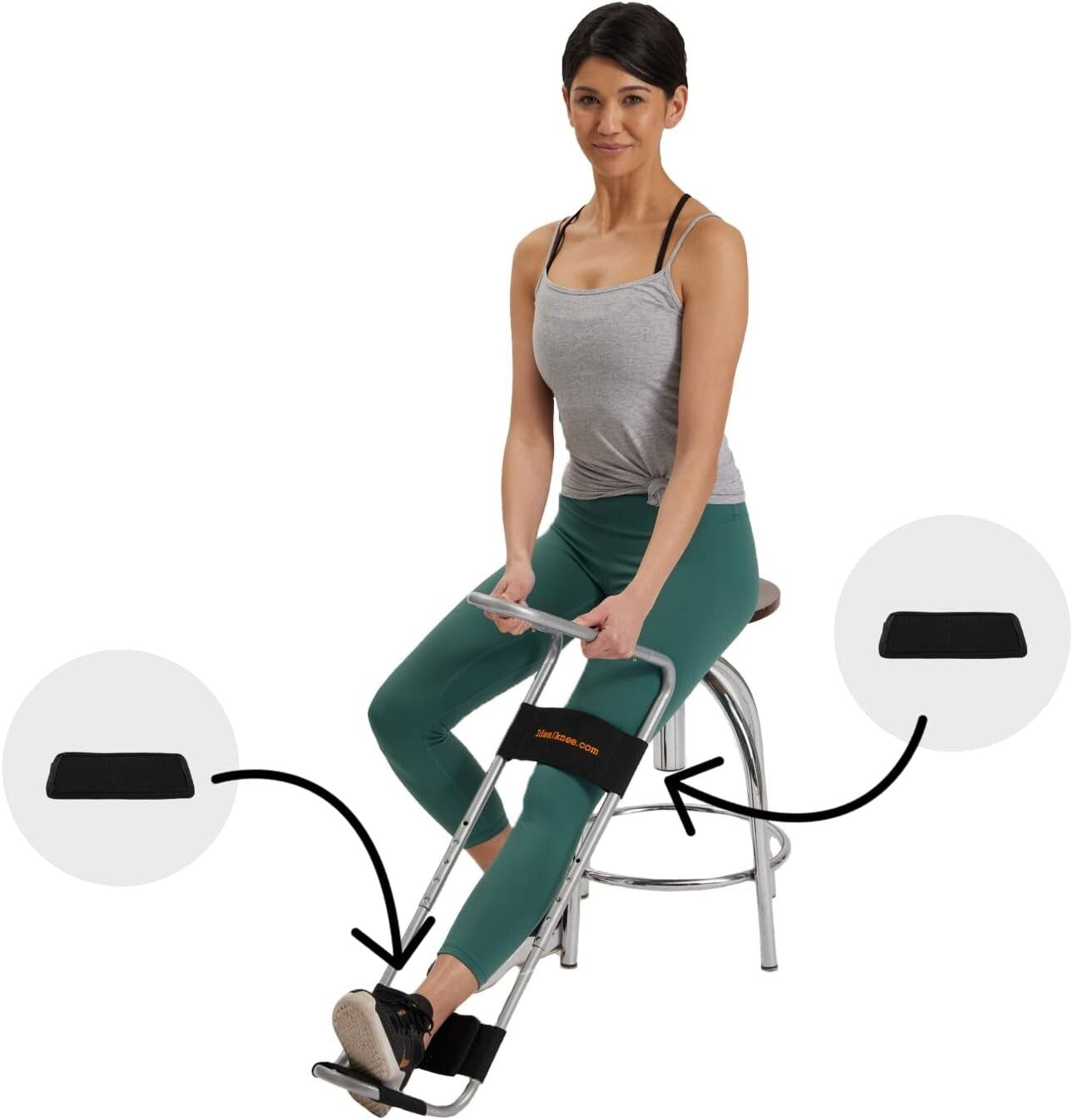 Versatile Knee Extension Device for Pain Management - Ideal for Athletes & Rehab