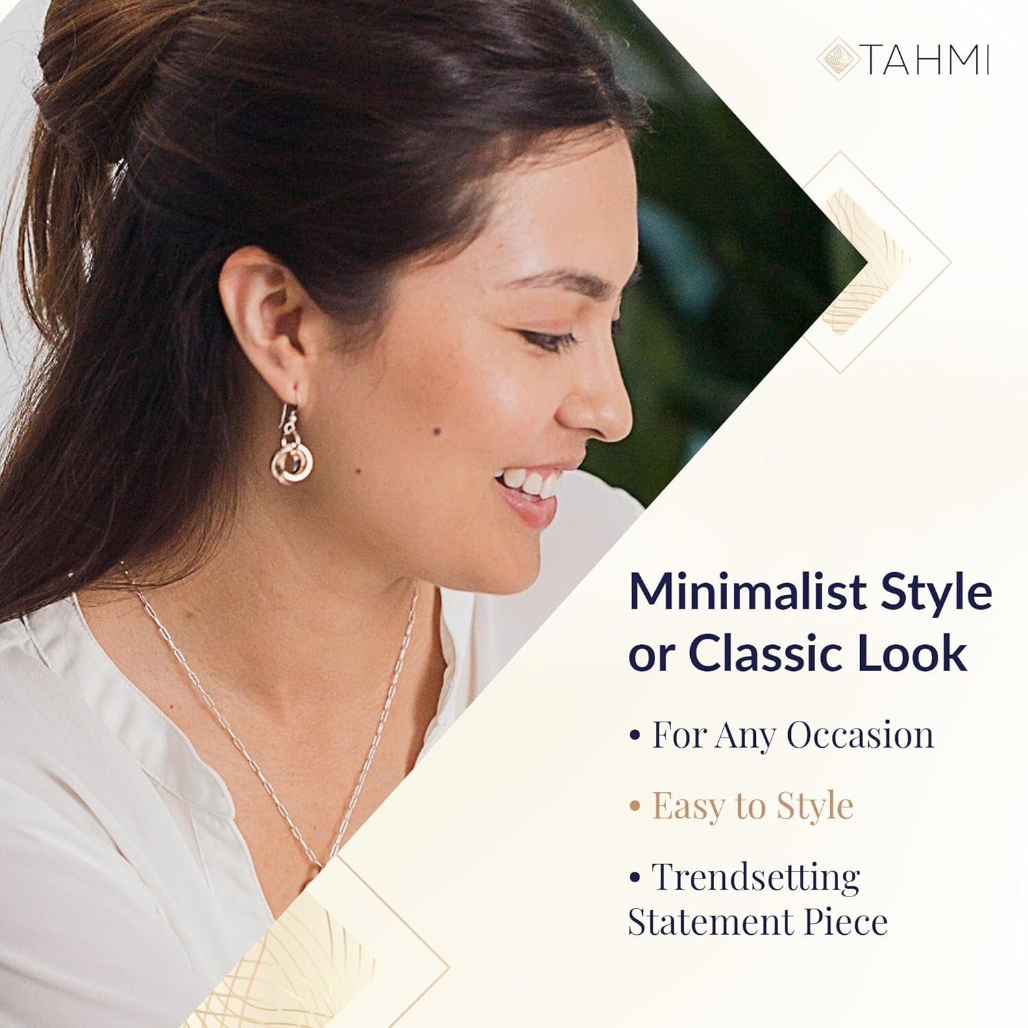 Trendy 14K Gold Filled Chunky Circle Dangling Earrings - For Everyday Wear