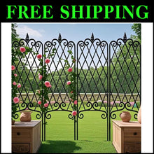 Load image into Gallery viewer, Weather-Resistant Garden Trellis - 4 Pack 47" High for Stylish Plant Support