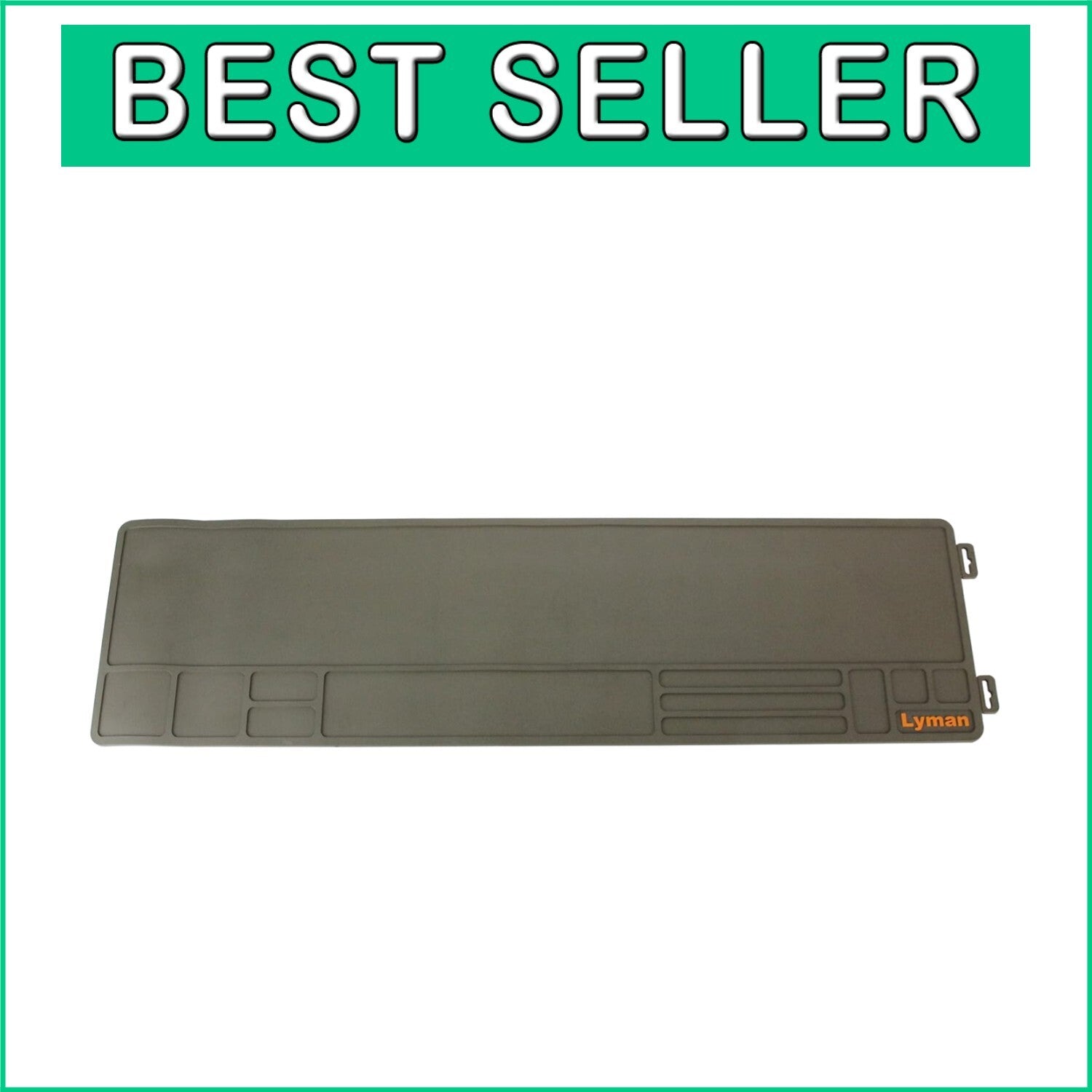 Durable 10'' x 36'' Chemical Resistant Gun Cleaning Mat for Safe Maintenance