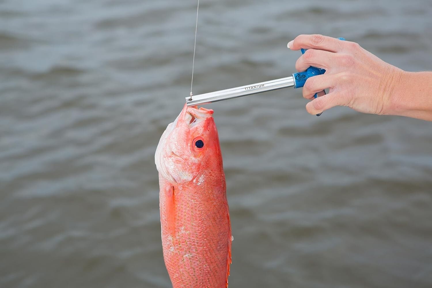 Cuda Dehooker: 8.5-Inch Titanium Fish Hook Remover Tool for All Conditions