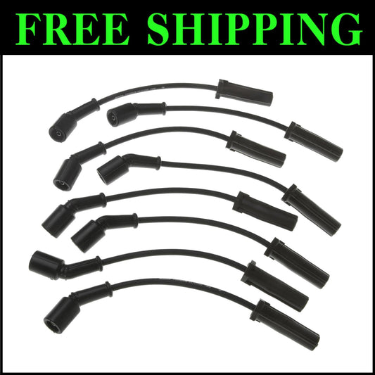 Lightweight Copper Spark Plug Wire Set - Superior Spark Delivery & Protection