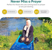 Load image into Gallery viewer, Modern Waterproof Prayer Mat with Speaker - Perfect for Learning Salah &amp; Duas