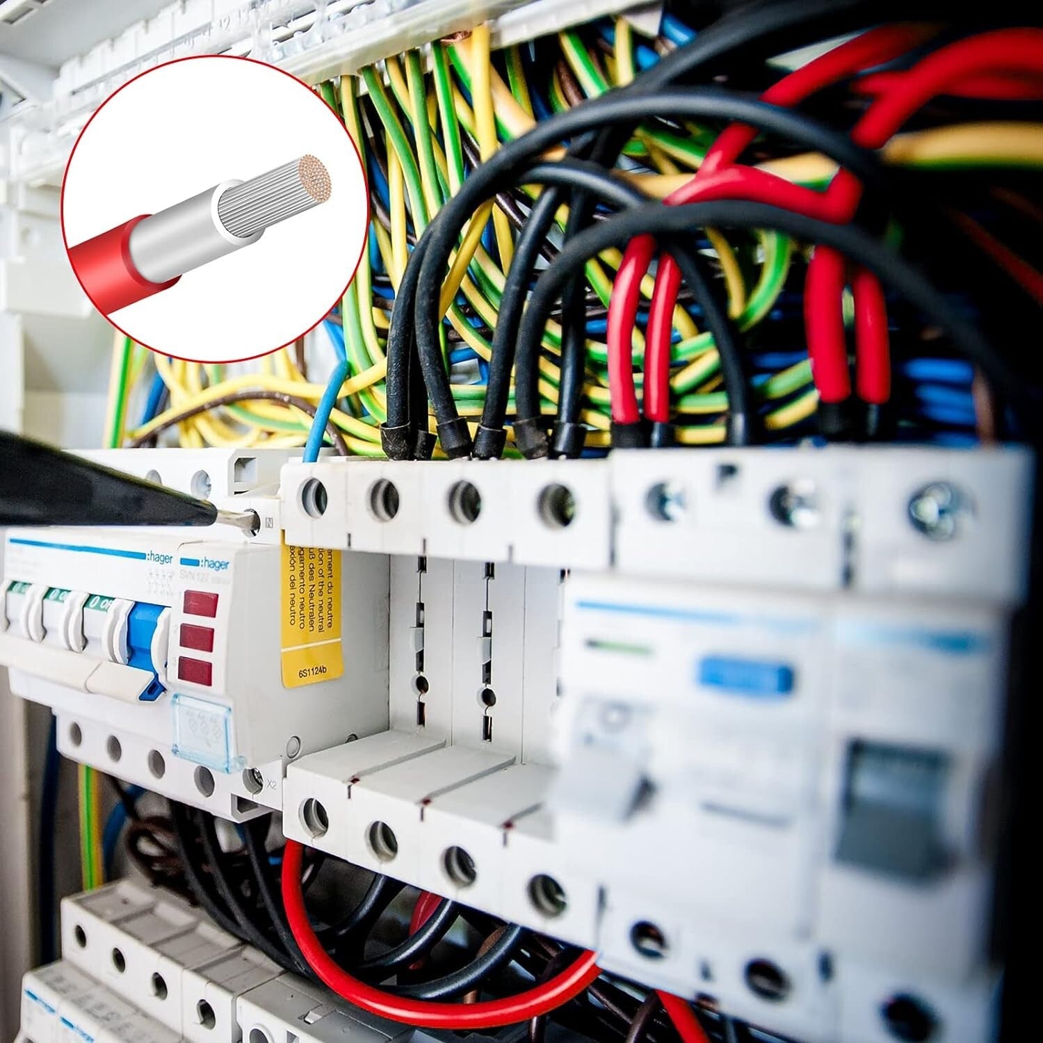 Heavy-Duty 10 Gauge Solar Wire - 30Ft Black and Red for Marine & RV Applications