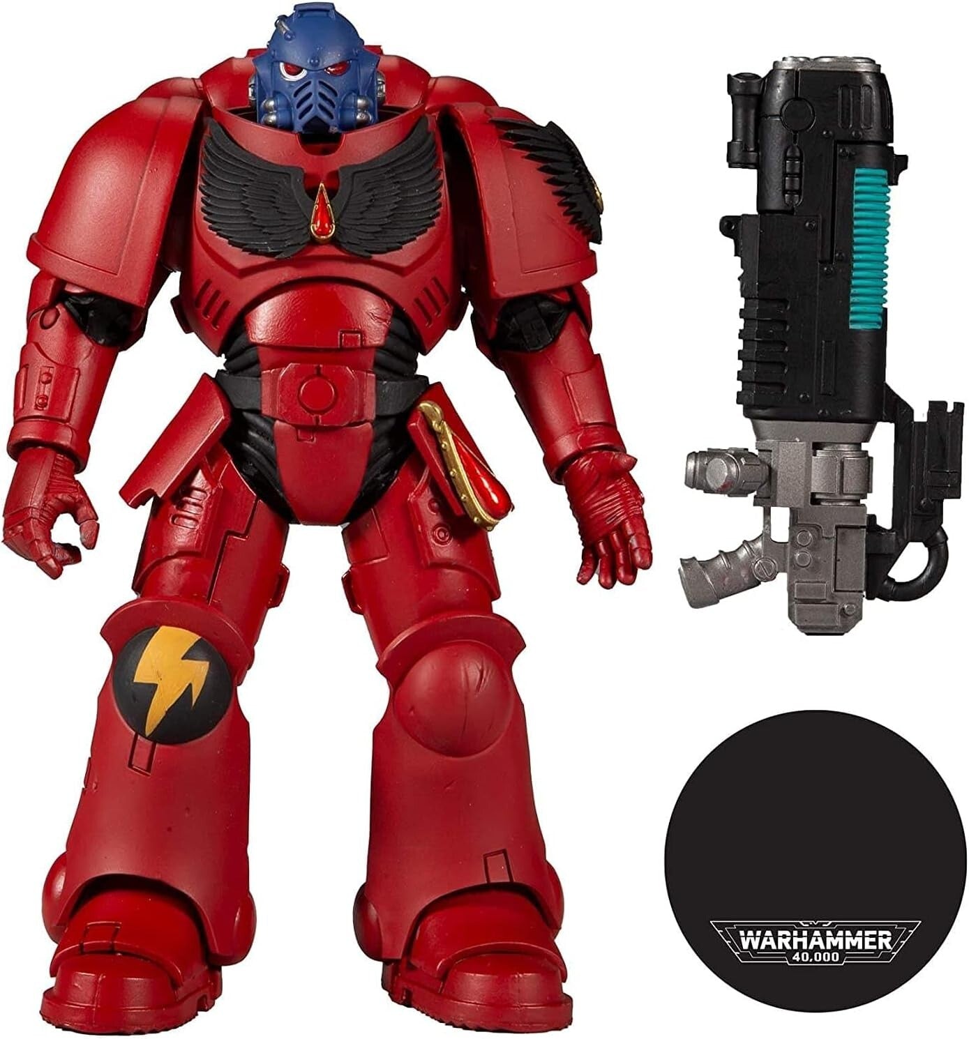 Collectible Blood Angels Hellblaster Action Figure - 7" Ultra Articulated Model