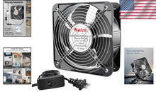 Load image into Gallery viewer, Dual Ball Bearing 200mm Muffin Fan - Efficient Cooling with Quick Installation