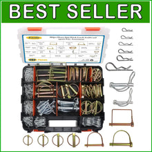 Load image into Gallery viewer, Complete Set of 202 Rust-Resistant Hitch Pins and Clips for All Equipment