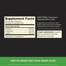 Load image into Gallery viewer, Premium BCAA Essential Amino Acids Capsules - 400 Count for Active Adults