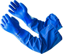 Load image into Gallery viewer, Multipurpose Elbow Length PVC Work Gloves for Chemical Resistance - 2 Pairs