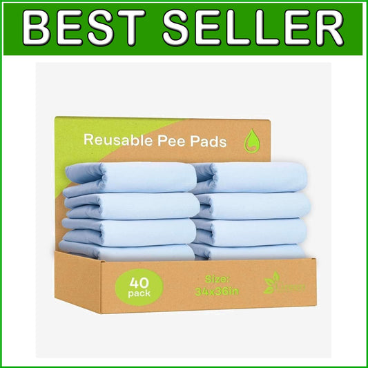 Quilted Cloth Washable Pet & Senior Bed Pads - 10 Pack for Ultimate Protection