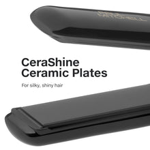 Load image into Gallery viewer, Curved-Edge 1-Inch Ceramic Flat Iron: Perfect for Waves, Curls &amp; Straight Hair