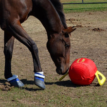 Load image into Gallery viewer, 14" Jolly Tug Toy for Horses - Bright Blue, Machine Washable, All Breeds