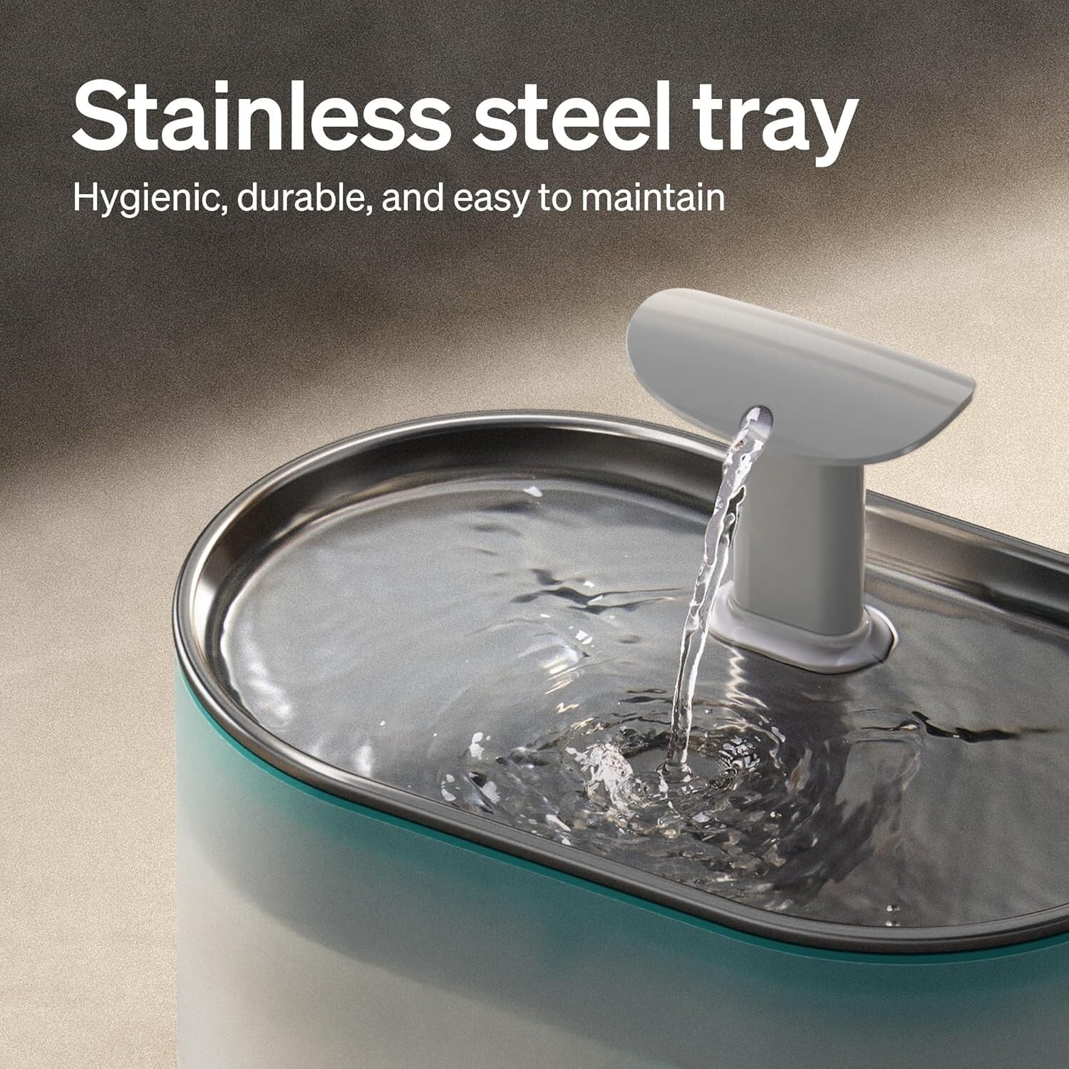 Automatic Cat Water Dispenser with 2.1L Size, Dual Flow Modes & Quiet Operation