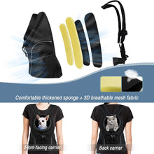 Load image into Gallery viewer, Ergonomic Dog Carrier Backpack with Safety Belt, Multi-Pocket Design for Travel