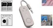 Load image into Gallery viewer, Lightweight 20-Hour Battery Bluetooth Adapter for AirPods &amp; Headphones on Planes