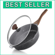 Load image into Gallery viewer, Versatile 5-Quart Saute Pan with PFOA-Free Nonstick Coating for Healthy Cooking