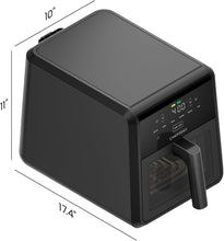 Load image into Gallery viewer, 7-Qt High-Powered Air Fryer - Space-Saving, Touch Control for Crispy Meals