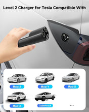 Load image into Gallery viewer, Portable 32A Level 2 EV Charger for All NACS Vehicles - Waterproof &amp; Reliable