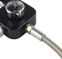 Load image into Gallery viewer, Durable DIN Valve Scuba Tank Adapter - 36 Inch Stainless Steel Hose Included