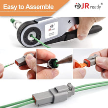 Load image into Gallery viewer, Reliable DT Deutsch Electrical Kit with Pin Connectors and Seal Plugs - Gray