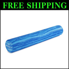 Load image into Gallery viewer, PRO-Roller Blue Soft Density Foam Roller – 36" x 6" for Recovery &amp; Yoga