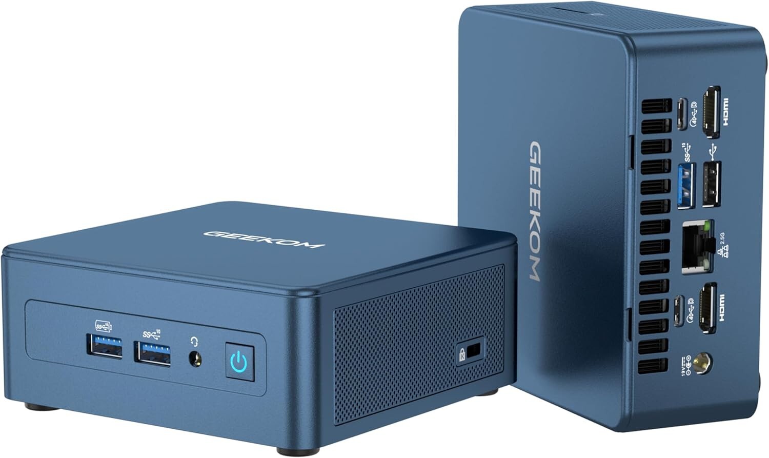 Compact IT12 Mini Computer with 32GB RAM, 1TB PCIe SSD, and WiFi 6E Connectivity