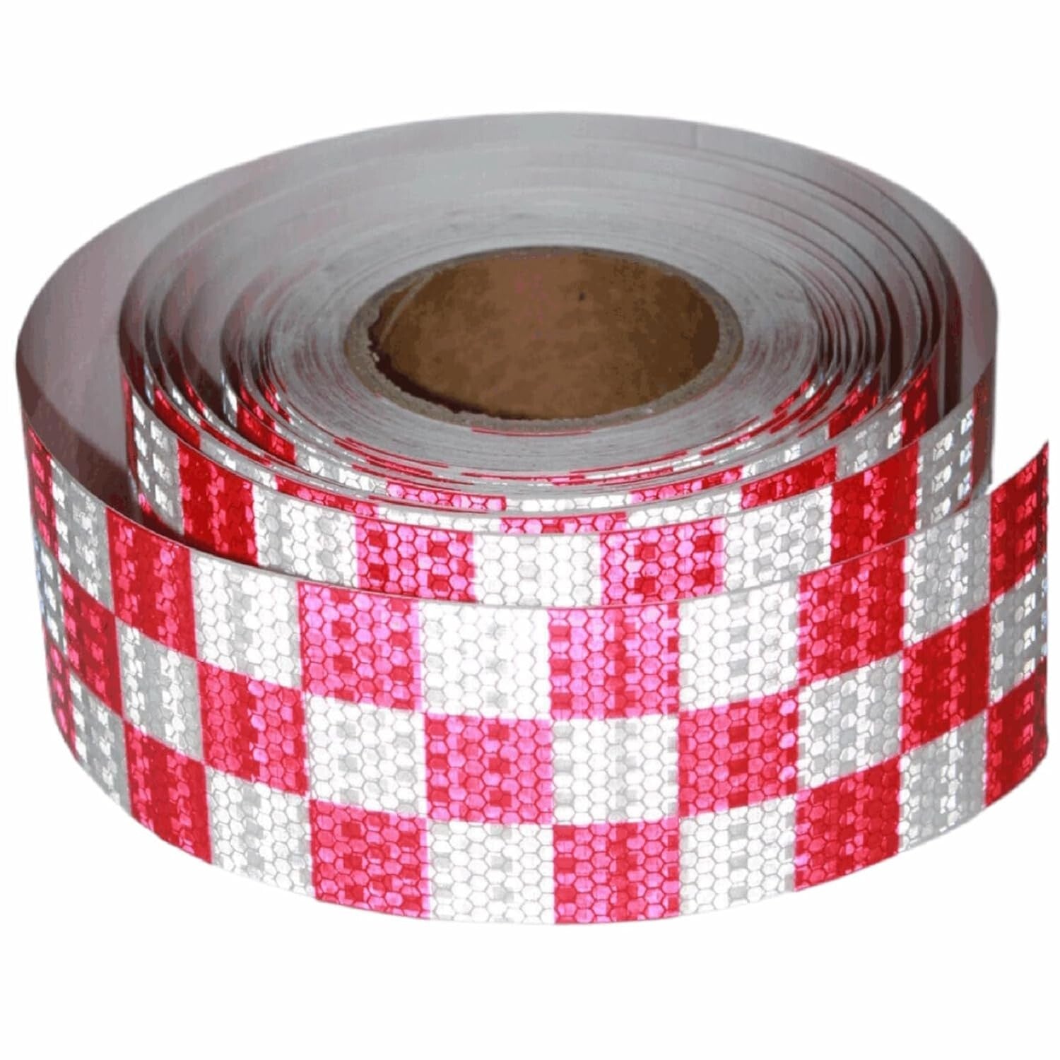 3in x 66ft Waterproof Reflective Marking Tape – Eye-Catching Red and White
