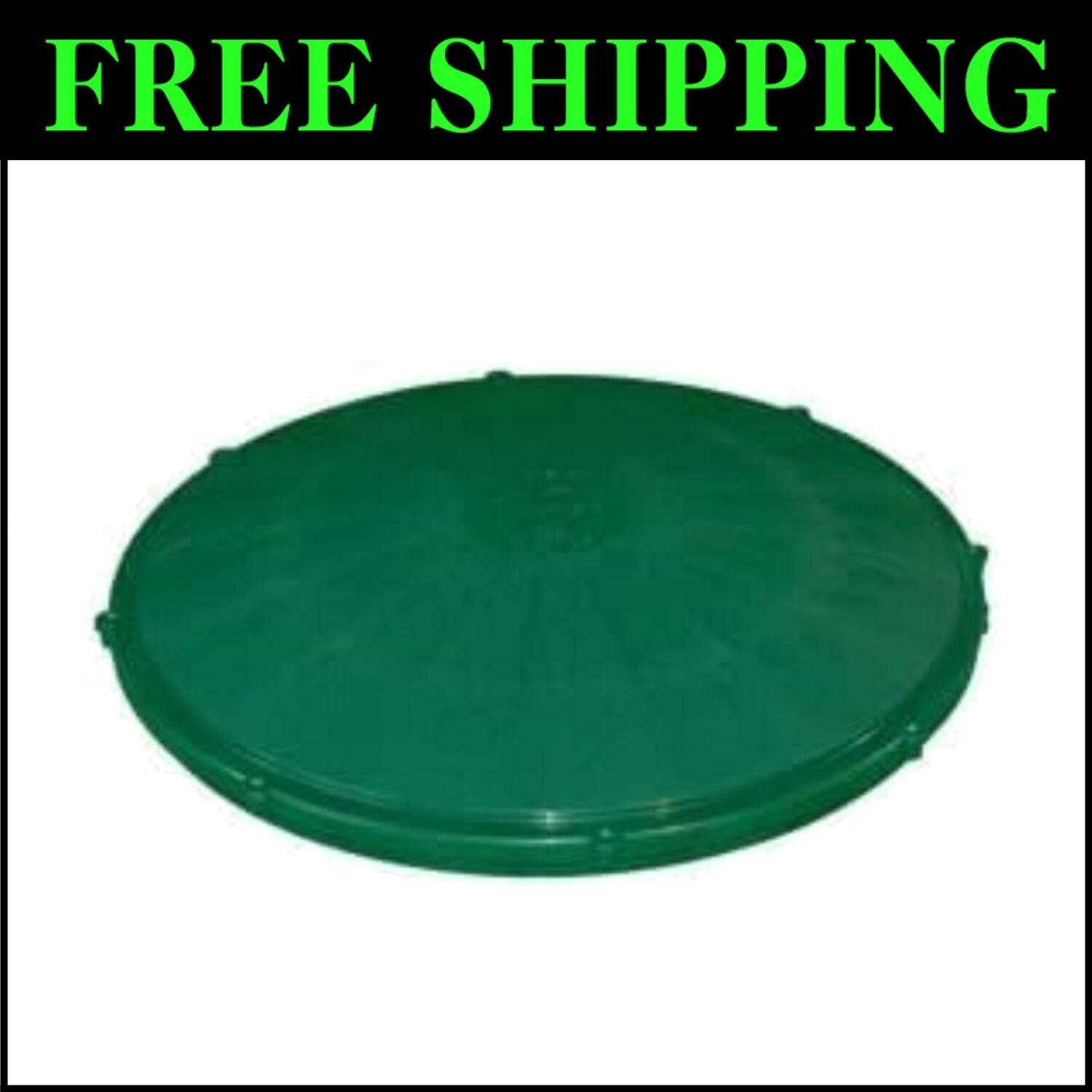 24" High Density Polyethylene Septic Tank Lid - Safer, Easier Installation