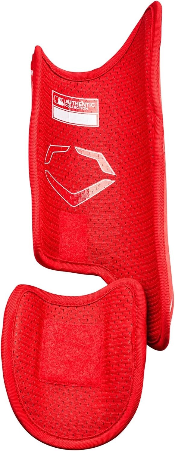 Custom Fit Pro-SRZ 2.0 Batter's Leg Guard in Scarlet for Right Handed Players