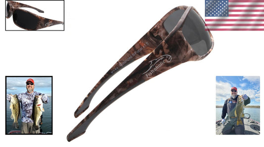 Classic X-Large Fishing Sunglasses with Bi-Focal Lenses - Ultimate UV Protection