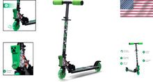 Load image into Gallery viewer, Minecraft 2 Wheel Kick Scooter with Light-Up Wheels - Foldable &amp; Adjustable