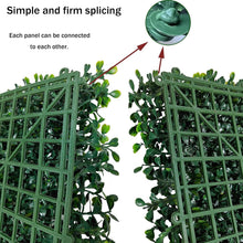 Load image into Gallery viewer, Artificial Boxwood Hedge Roll 48x120 for Beautiful Indoor/Outdoor Privacy