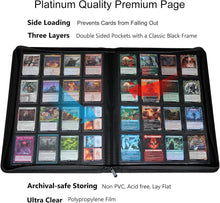 Load image into Gallery viewer, Durable Archival-Safe Trading Card Folder - Ideal for Magic, Pokémon &amp; More