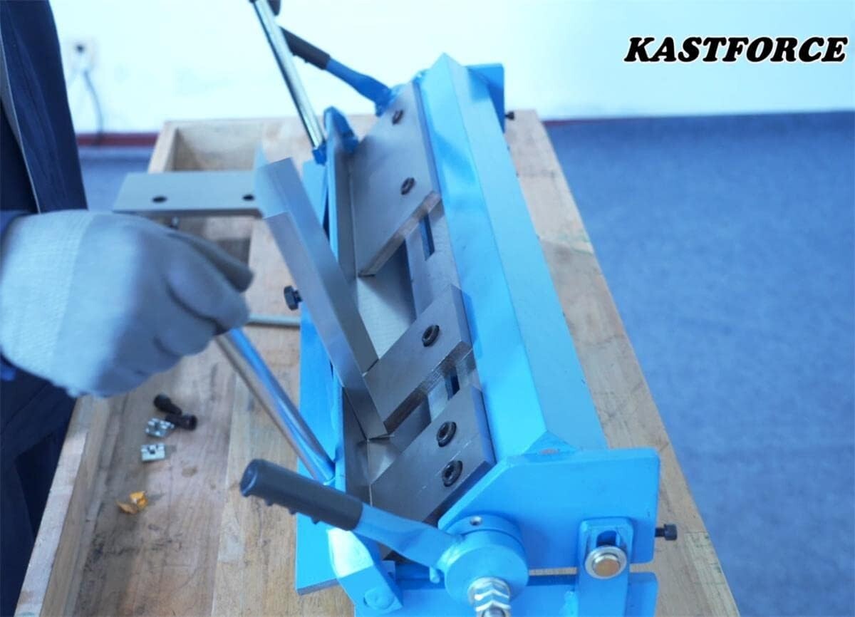 Durable Steel Box & Pan Brake Metal Forming Machine - 5 Finger Adjustability