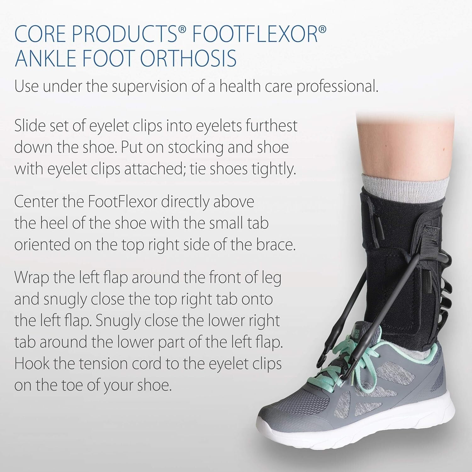 Comfortable Ankle Foot Orthosis for Men and Women - Ultimate Foot Drop Solution