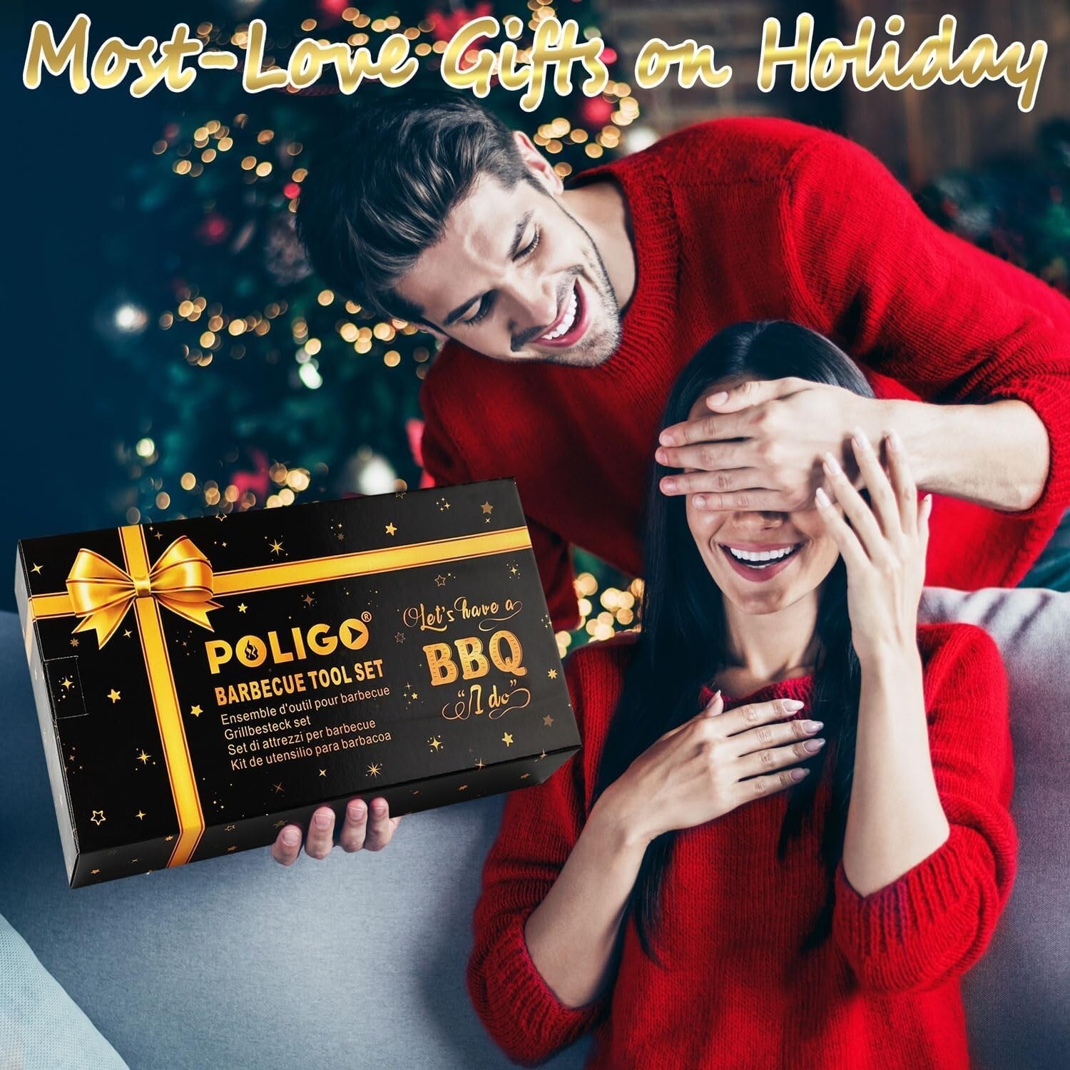 29-Piece Stainless Steel BBQ Tools Set with Storage Bag - Perfect Grilling Gifts