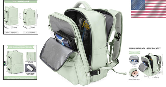 Xx-Large Laptop Work Backpack with Separate Shoe Compartment & Anti-theft Pocket
