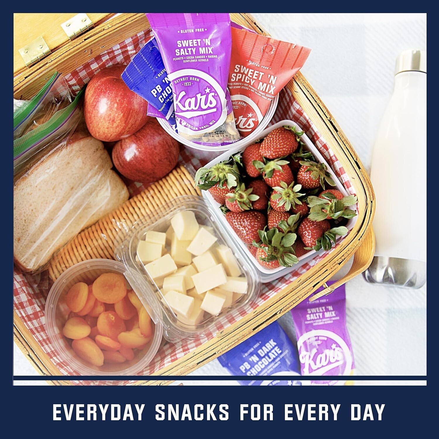 Bulk 36 Pack of Gluten-Free Spicy Hot Sriracha Peanuts - 2.5 oz Snack Packs