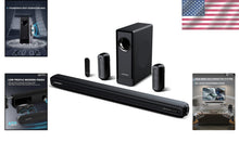 Load image into Gallery viewer, Immersive 5.1-Ch Speaker System with Wireless Subwoofer &amp; Smart Remote Control