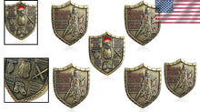 Load image into Gallery viewer, Military Appreciation Challenge Coins - Armor of God for Daily Faith Reminders