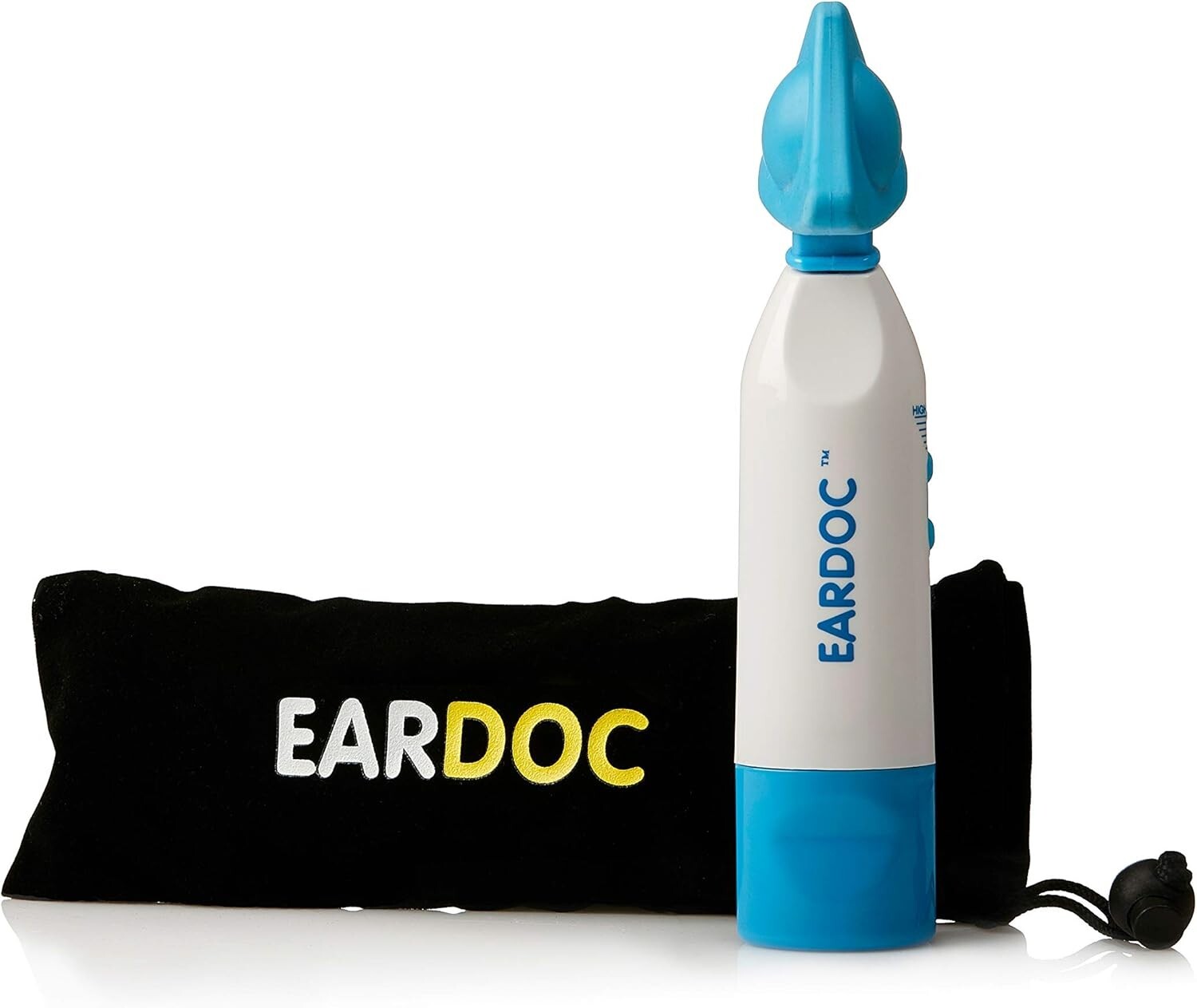 Premium EARDOC Ear Treatment Device with Adjustable Speeds & LED Indicator