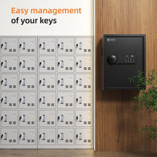Load image into Gallery viewer, Professional Key Lock Box - Secure Storage for 71 Keys, Easy Access Design